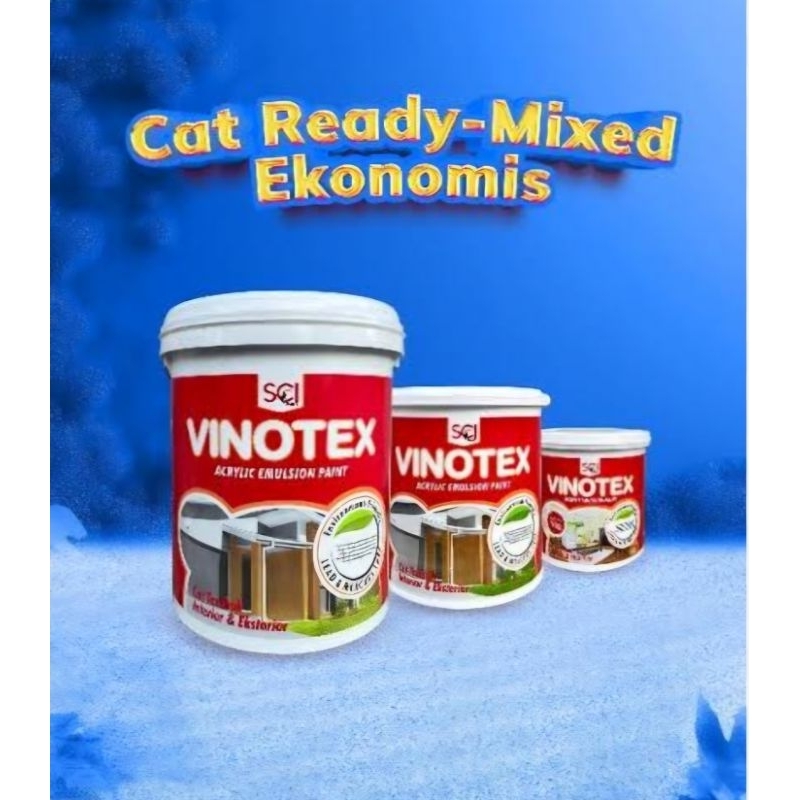CAT TEMBOK VINOTEX SUPER WHITE PAIL