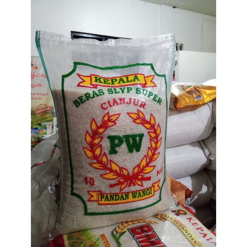 

KTr190 Beras Wangi Cap PW Cianjur 10kg Pulen Harum