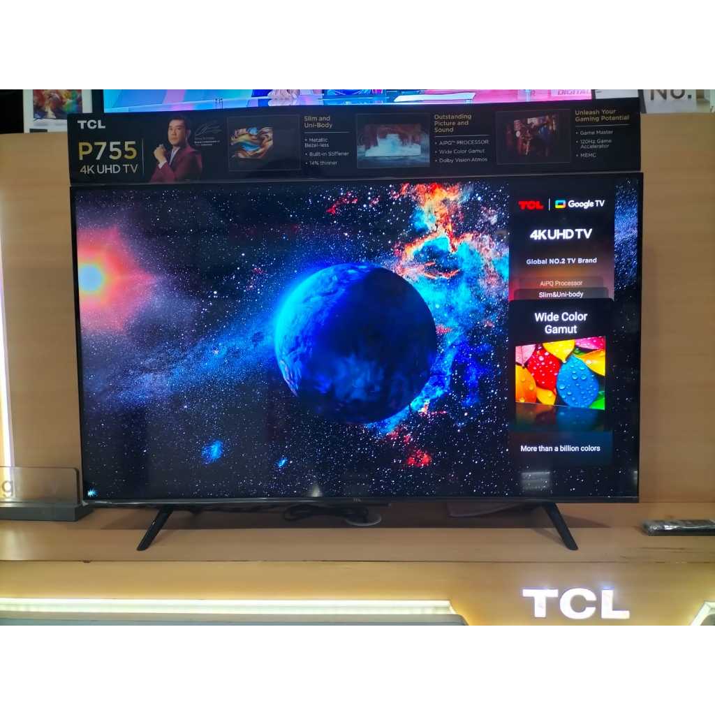 ANDROID TV TCL 43P755 GOOOGLE TV 43 INCH 4K