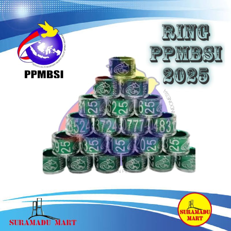 Ring Pusat PPMBSI 2025 Merpati Balap Original