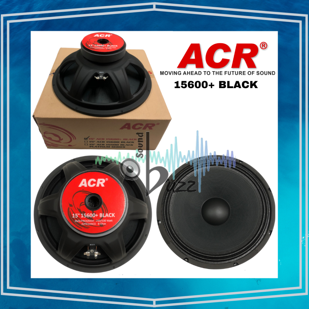 Speaker 15 inch ACR 15600+ Black ACR 15600 + NEW