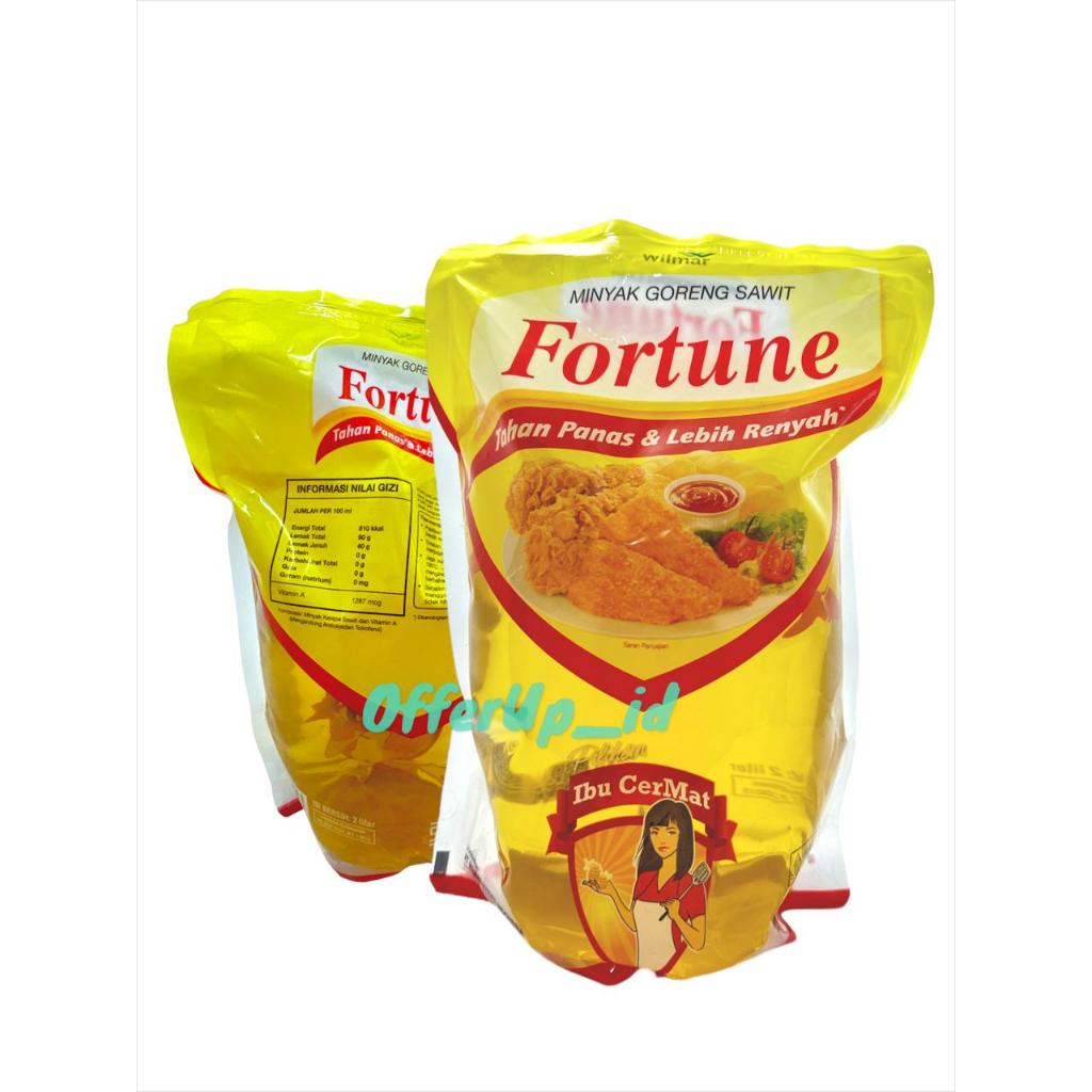 

Fortune Minyak Goreng Reffil 2 Liter