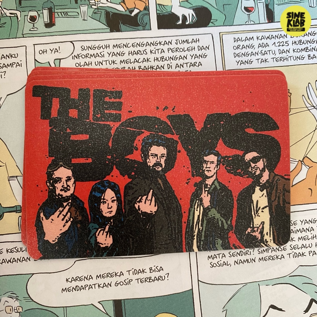 

sineklab - Sticker THE BOYS - Edisi Sticker Film / Movie / Cinema / Series / Sticker Laptop
