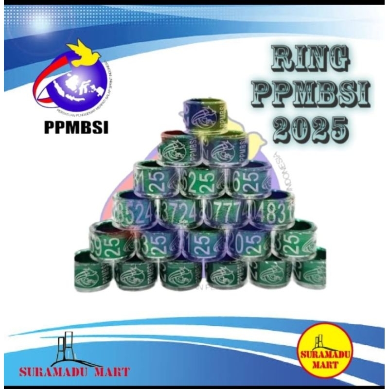 Ring Pusat PPMBSI 2025 Merpati Balap Original