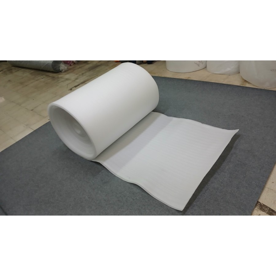 

Busa Polyfoam Foam Sheet / Packing Kemasan Busa Polyethylene TEBAL 2mm Busa Polyfoam Meteran