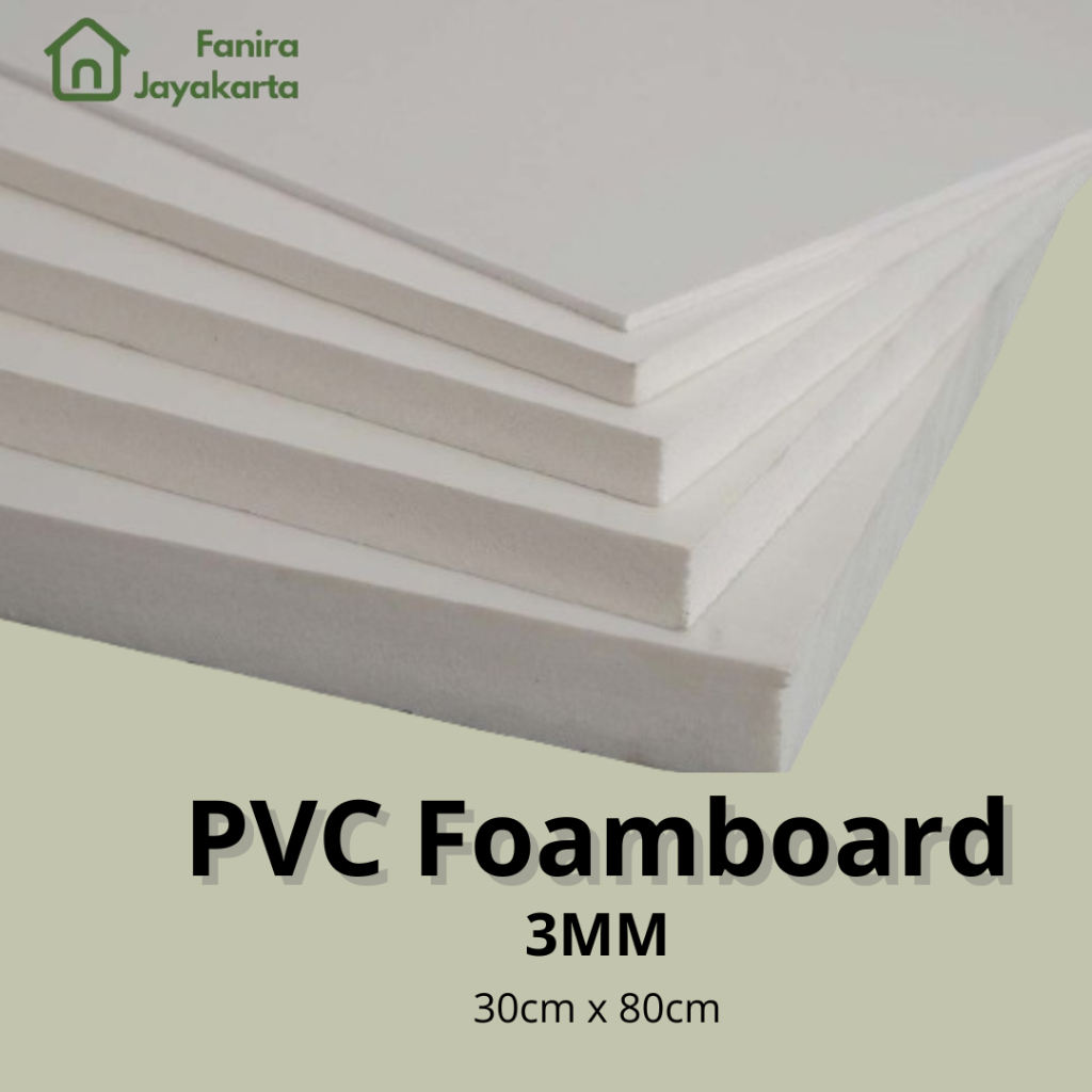 

PVC Foamboard 3MM 30cm x 80cm