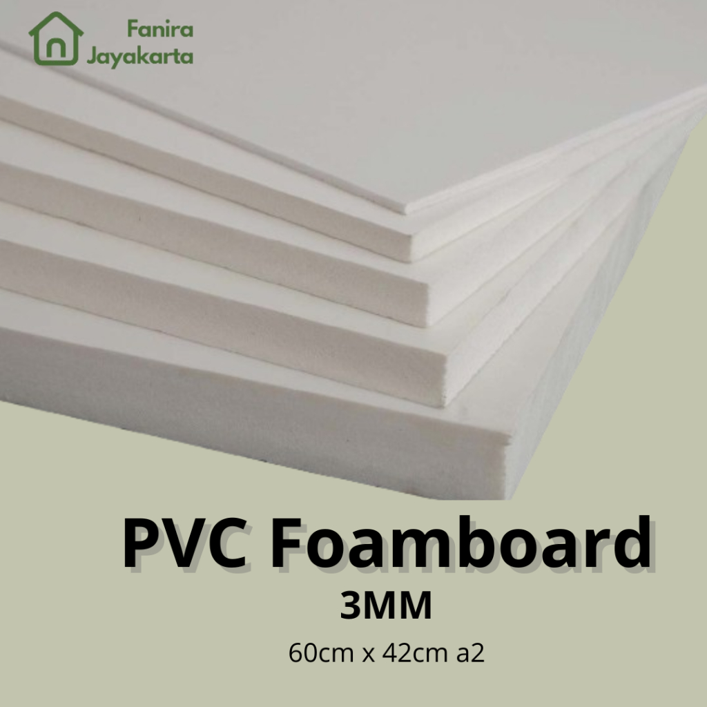 

PVC Foamboard 3MM 60cm x 42cm A2