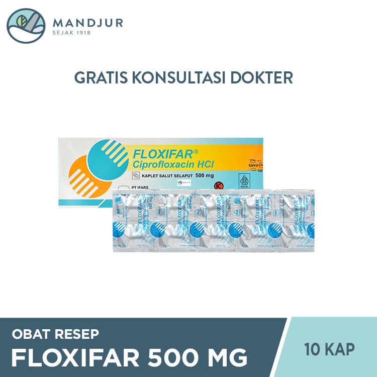 Floxifar 500 mg 10 Kaplet