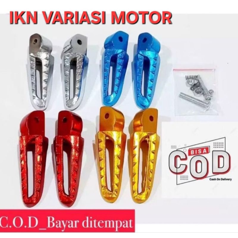 Footstep variasi step pijakan kaki belakang motor step injakan kaki untuk motor matic honda beat var