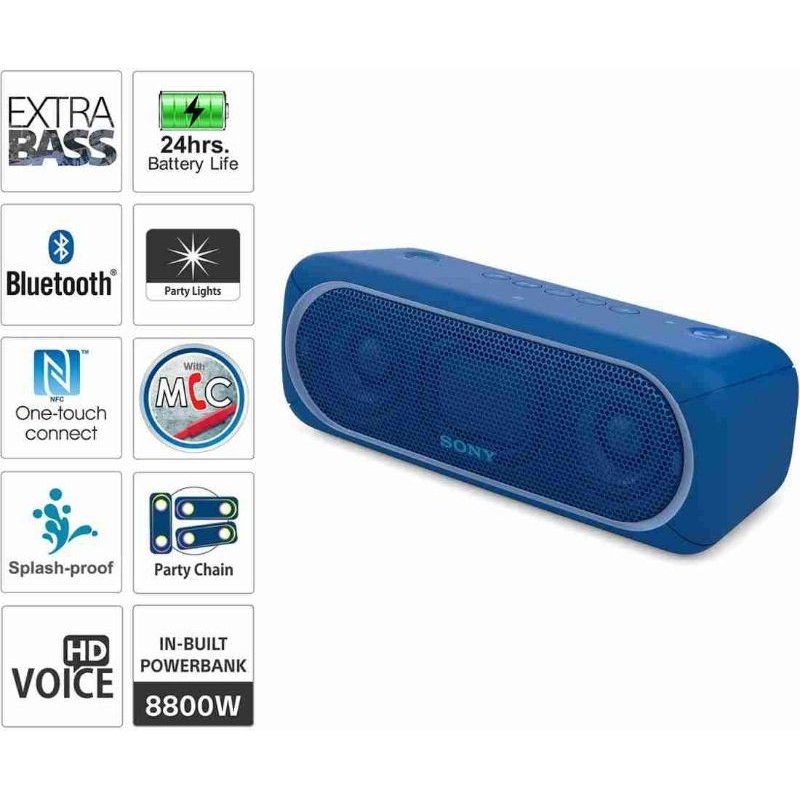 Sony SRS XB30 Original Bluetooth Speaker Portable Nfc Garansi Resmi Sony