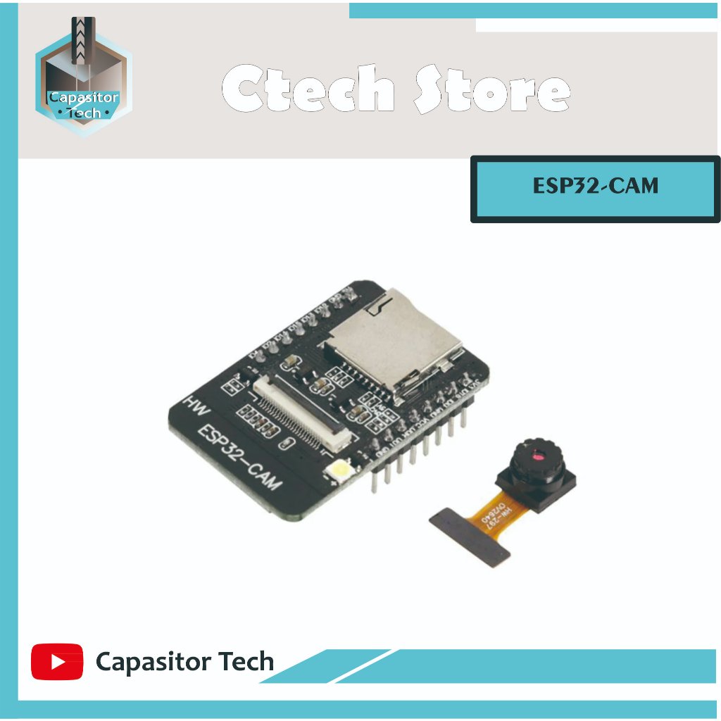 ESP32-CAM Modul Kamera OV2640 2MP ESP32 CAM WIFI+BLUETOOTH 4.0 32BIT