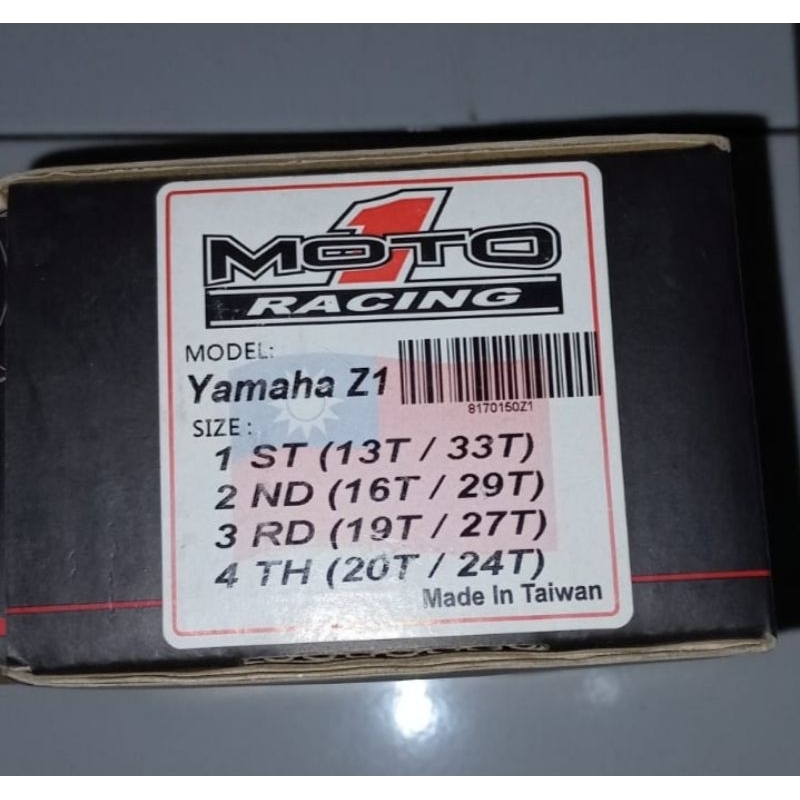 Gear Box Gigi Rasio Moto 1 Jupiter Z1 Fi Vega ZR New Jupiter Z 115cc Vega Force Gigi Gir Ratio Moto1