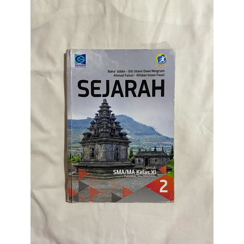

Buku cetak Sejarah kelas 11/XI SMA Penerbit Grafindo