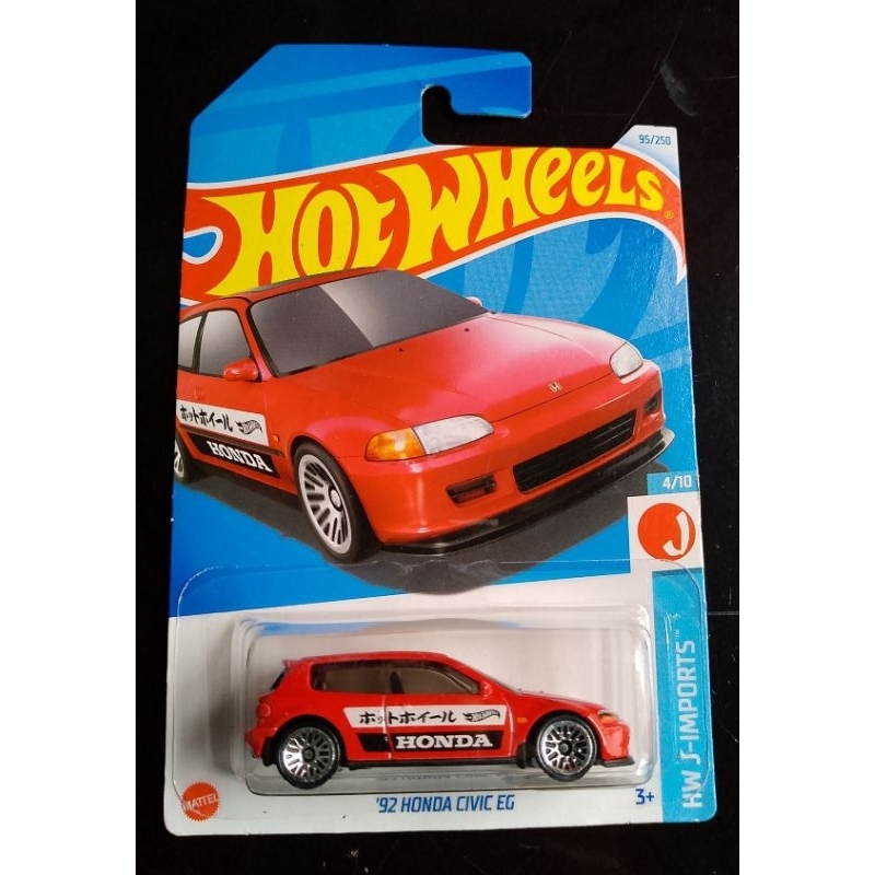 hot wheels honda civic eg