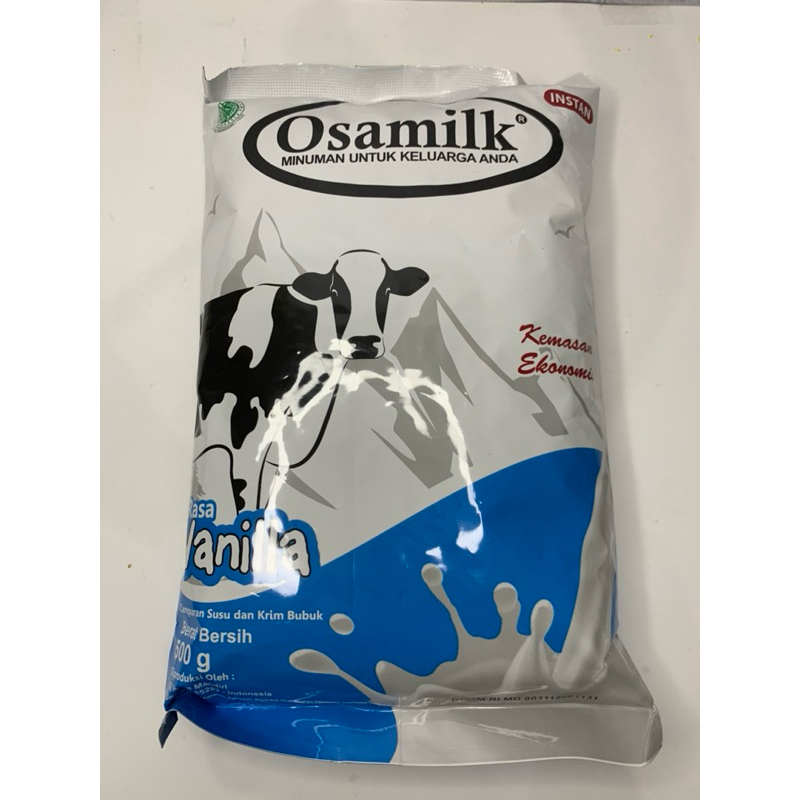 

Osamilk Vanila 500gr Susu Sapi Gemuk Badan