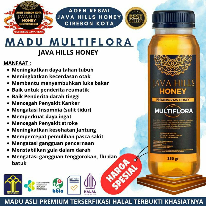 

Madu Multiflora Java Hills Honey