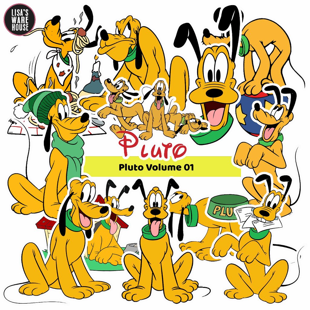 

Sticker Disney Pluto Volume 01