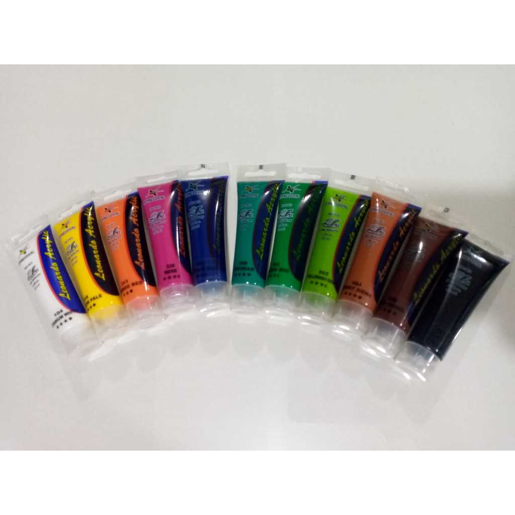 

Cat Acrylic Xpression Leonardo 30ml Varian Warna Banyak Untuk Melukis