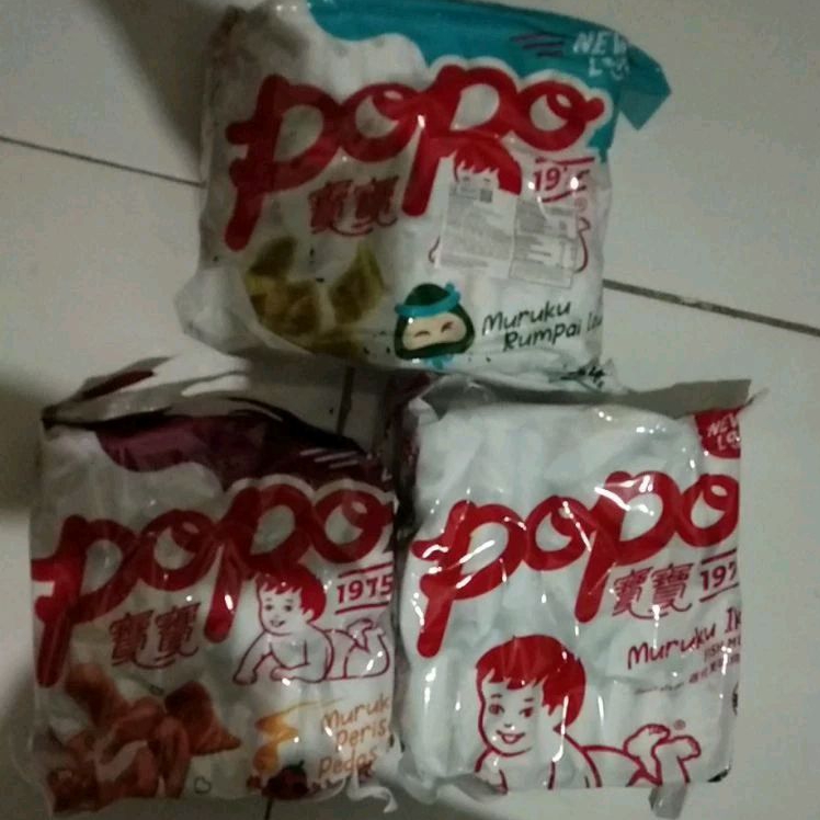 MURUKU POPO SNACK IKAN MALAYSIA 24X12GR