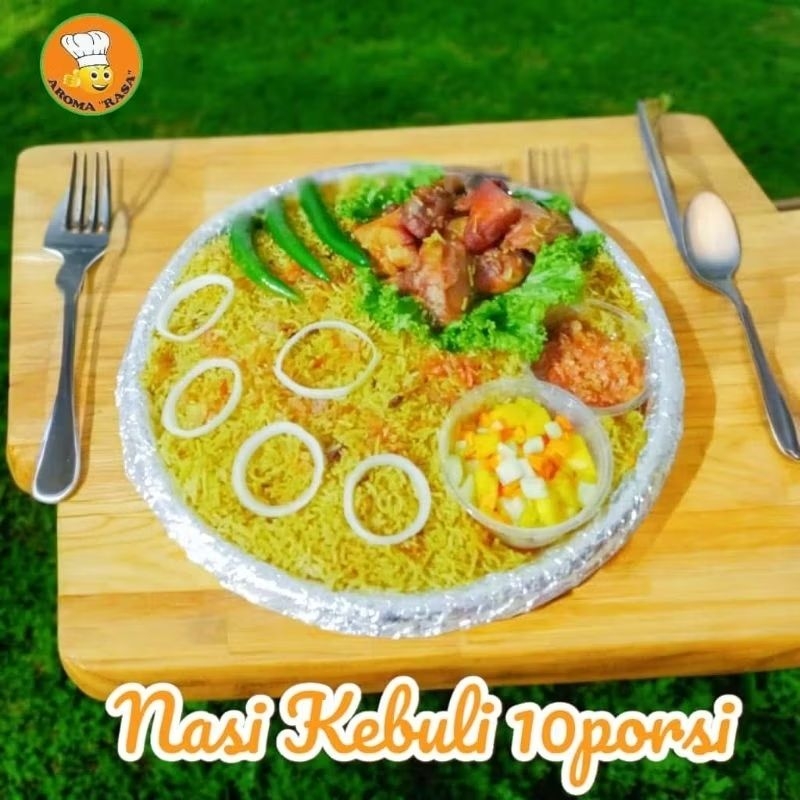 

Nasi kebuli/Nasi mandhi/Nasi kebuli kambing/Ayam 10 porsi