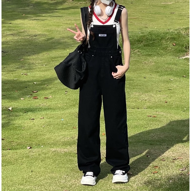 Jumpsuit Jeans Wanita  Kodoknya Premium Celana Kodok Jeans Wanita