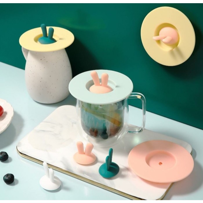 Tutup Gelas / Penutup Gelas Silikon