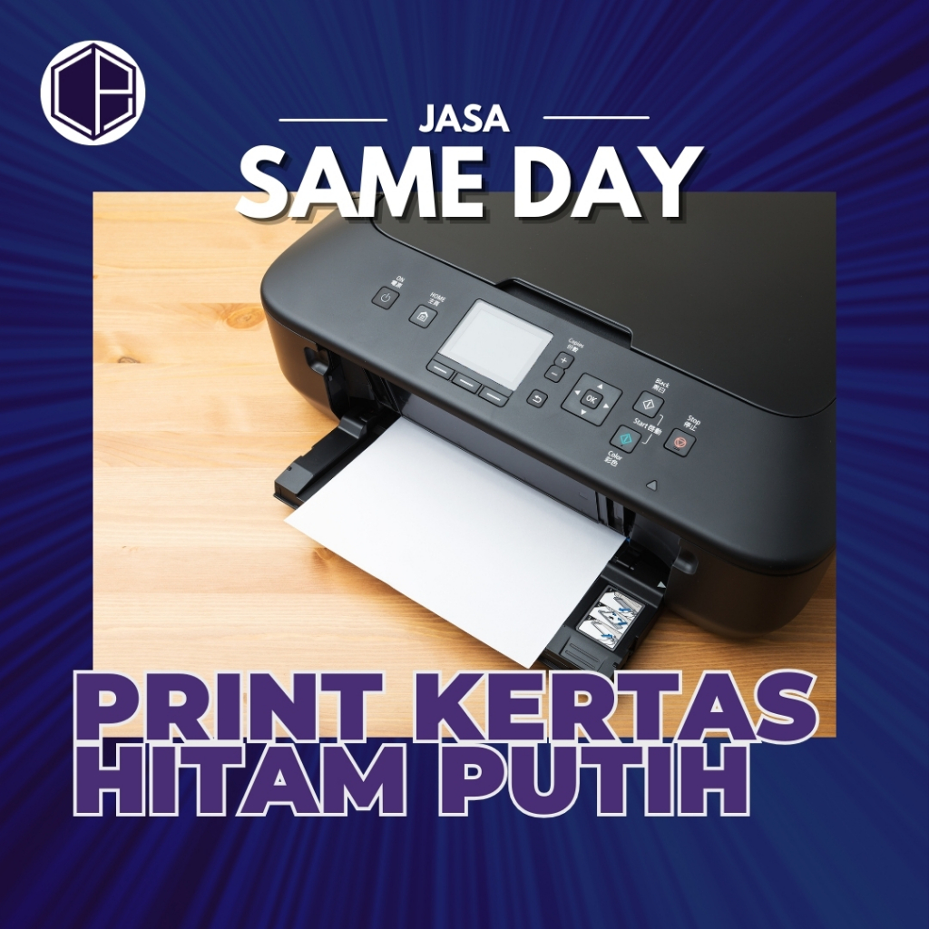 

Print Kertas Hitam Putih / Warna Full Colors (per 5 lembar)
