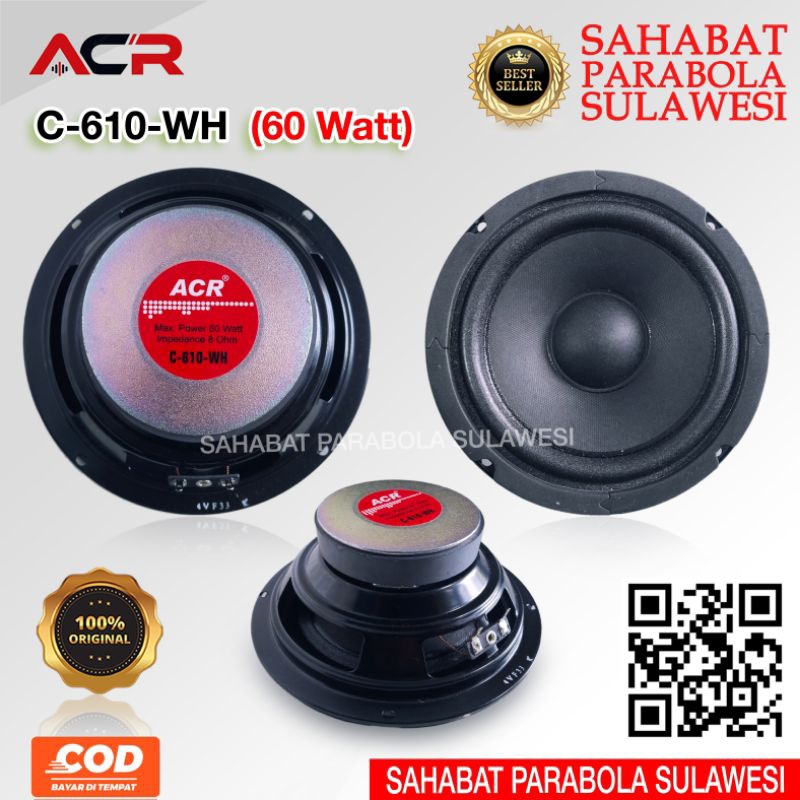 SPEAKER ACR610 ACR C-610-WH SPEAKER PINTU MOBIL