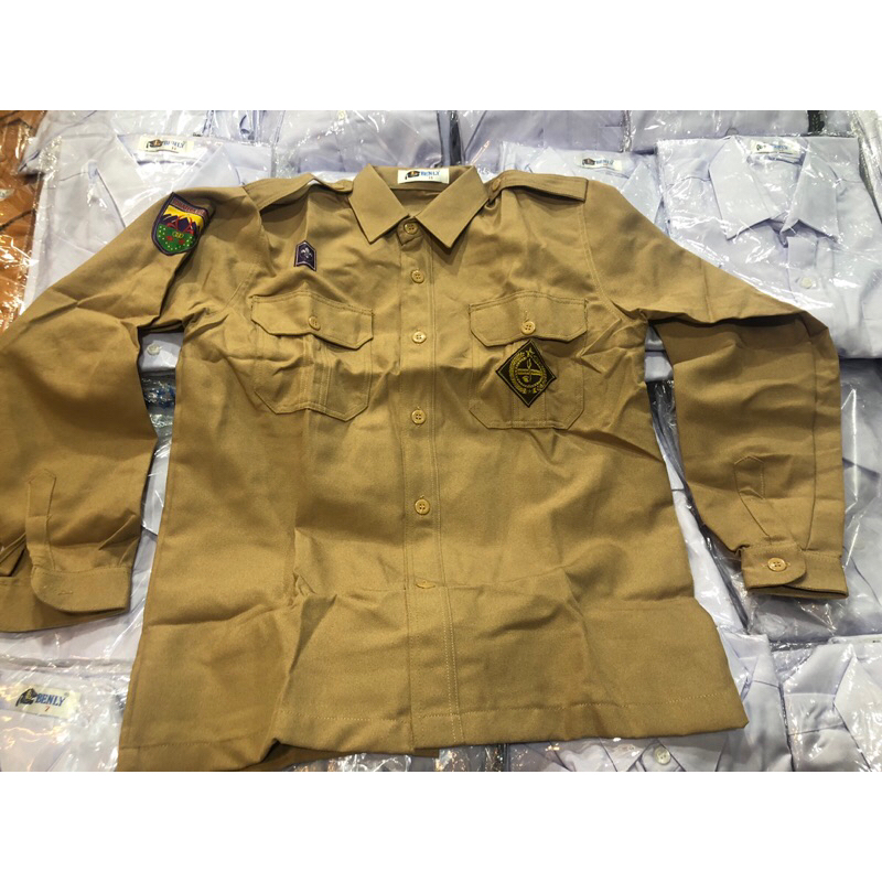 BAJU PRAMUKA RAPILO BENLY SMP SMA LAKI LAKI PANJANG (SNI RAPILO) 100% ORIGINAL