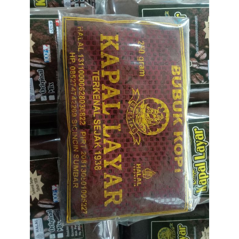 

Kopi Cap Kapal Layar seri mix