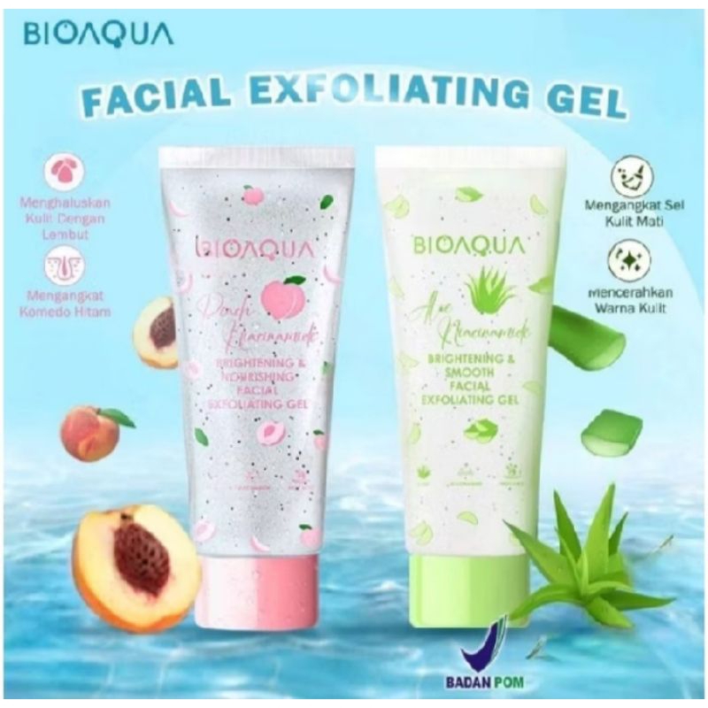 BIOAQUA Facial Exfoliating GEL - Scrub Wajah