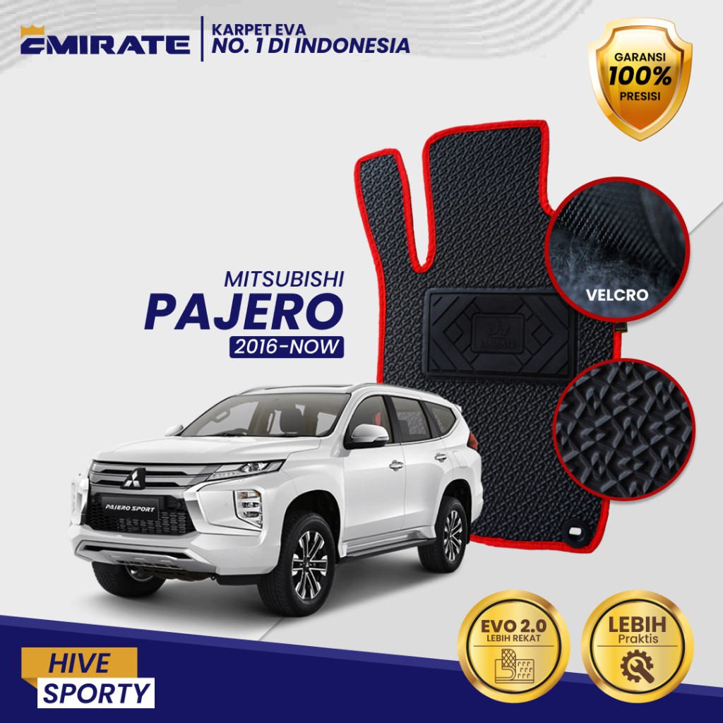 Karpet Hive Sporty EVA PREMIUM Mitshubishi Pajero