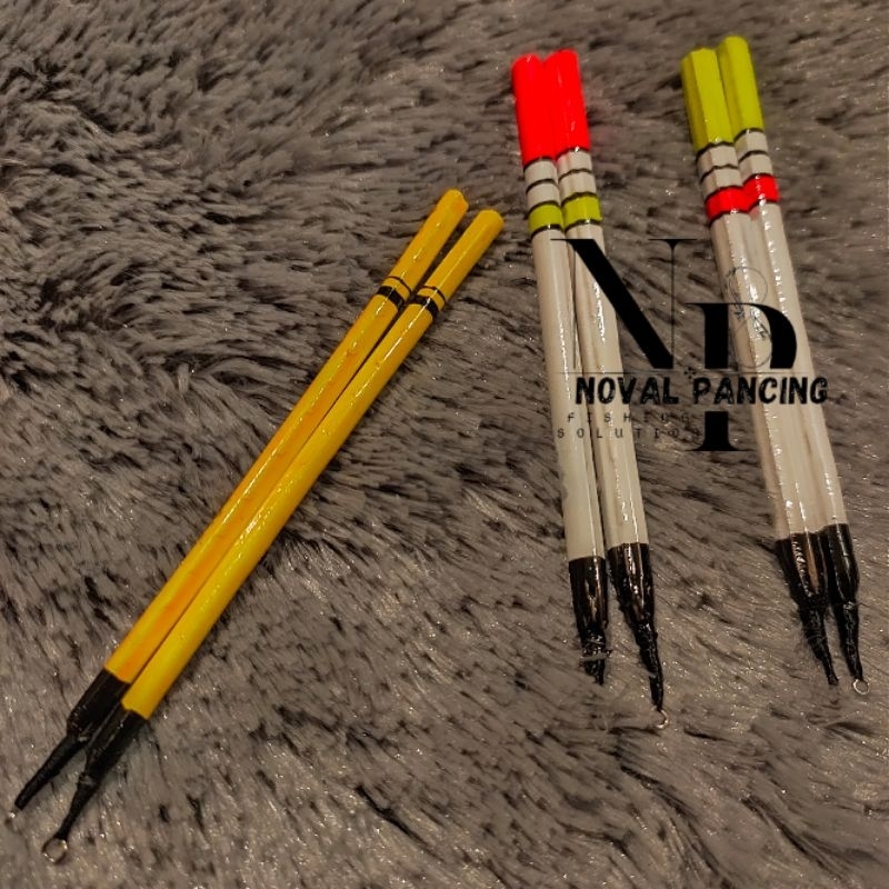 Pelampung Bulu Merak 10CM Kecil & Besar