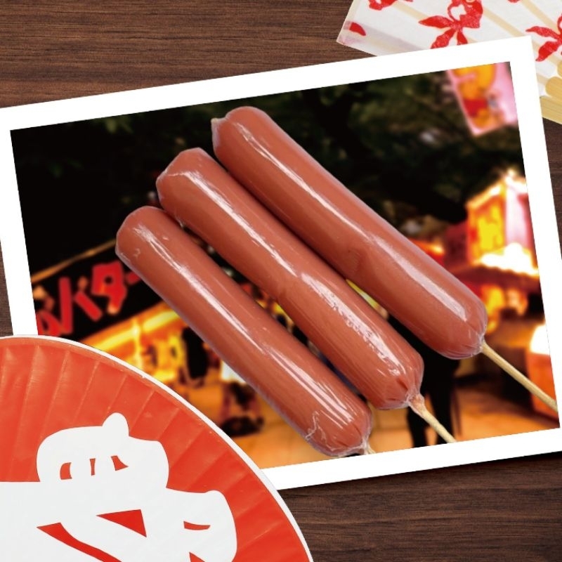 REPLIKA MAKANAN SOSIS - FAKE SOSIS - DUMMY SOSIS - DUMMY FROZEN FOOD - SOSIS PAJANGAN/HIASAN/MAINAN/