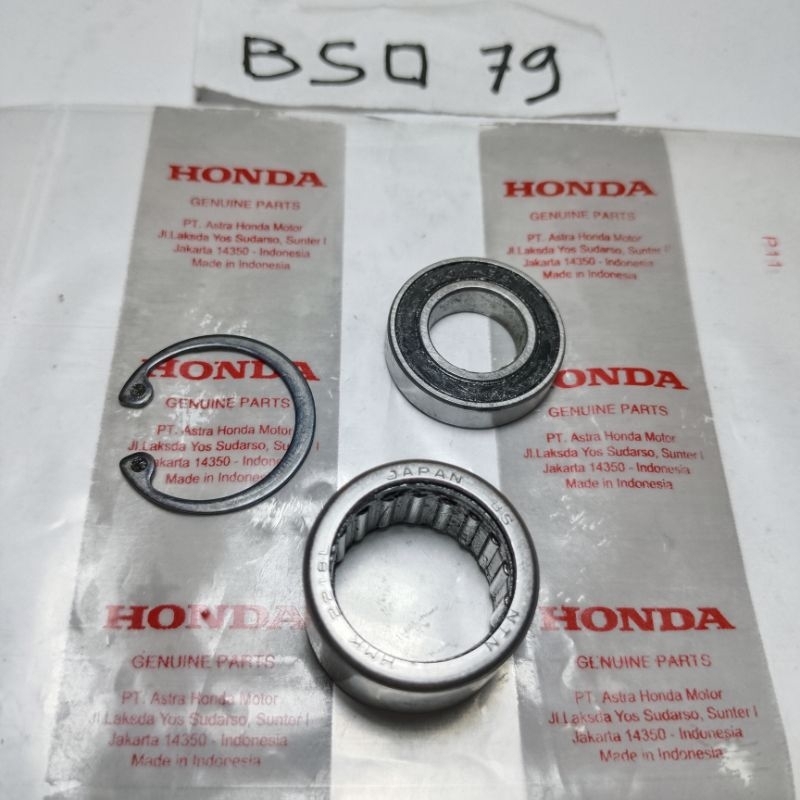 Bearing Bambu Laher Set, Bering Bambu Pulyy Honda Vario 110,125,150 LED, Beat Fi Esp, Pcx 150,Adv Or