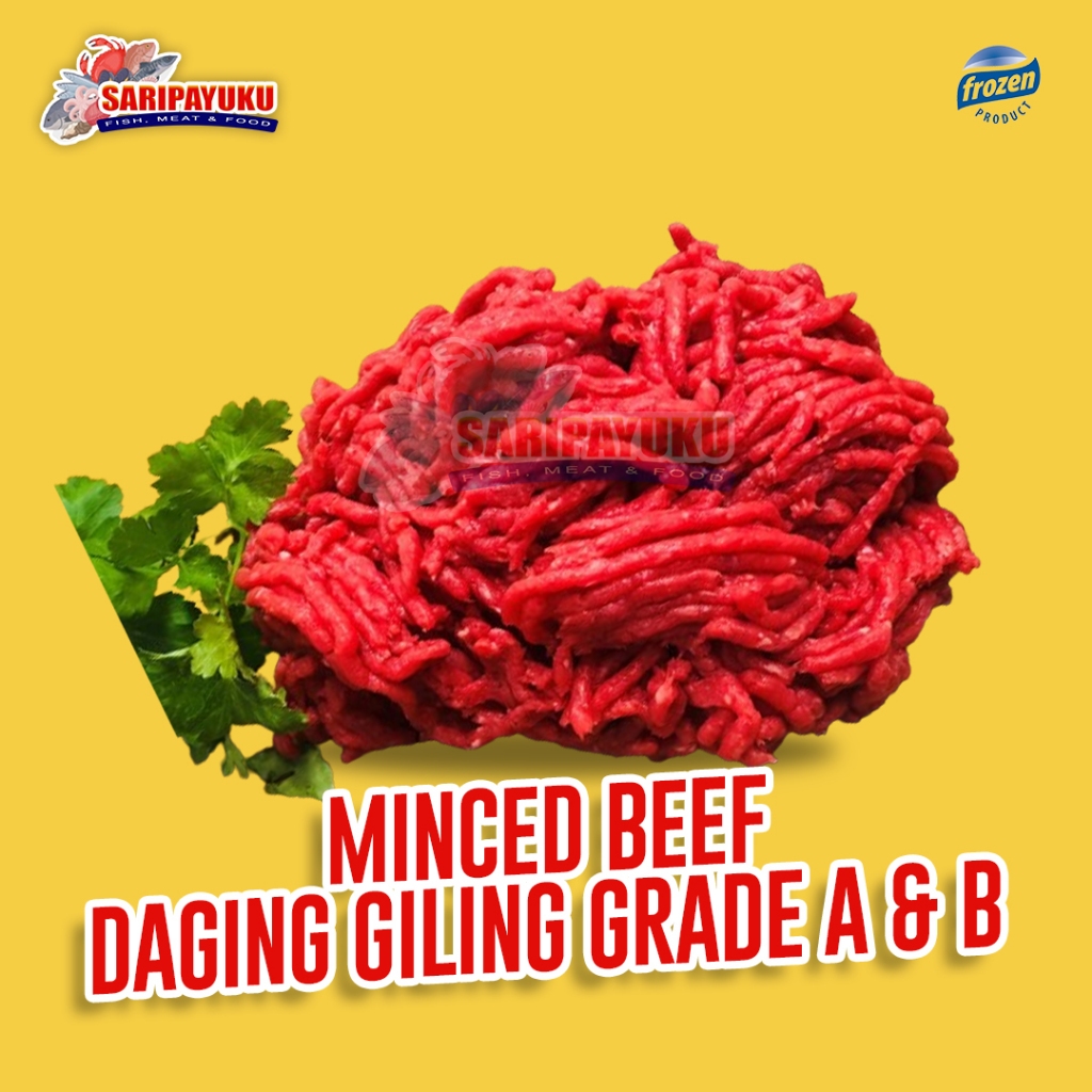 

Daging Giling Sapi Grade / Minced Beef Jual Daging / Daging Sapi