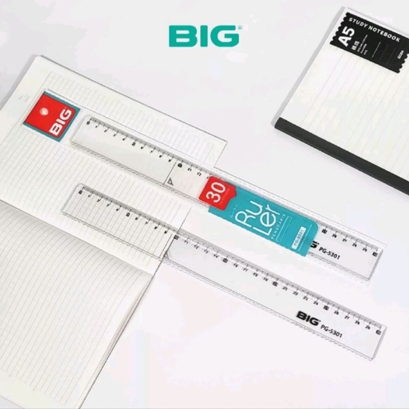 

[PCS] PENGGARIS BIG 30 CM / PENGGARIS PLASTIK