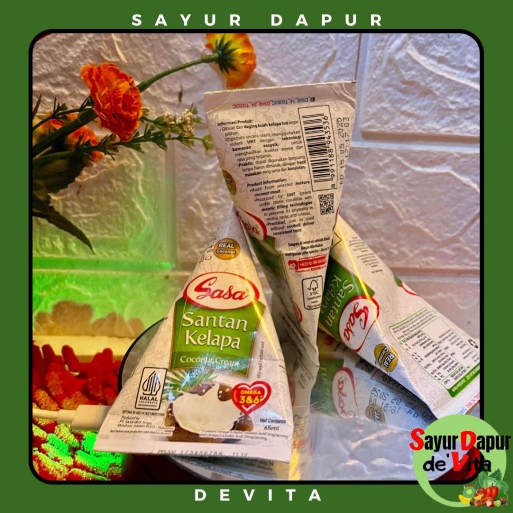 

Sasa, Santan Kelapa Cair, 65ml