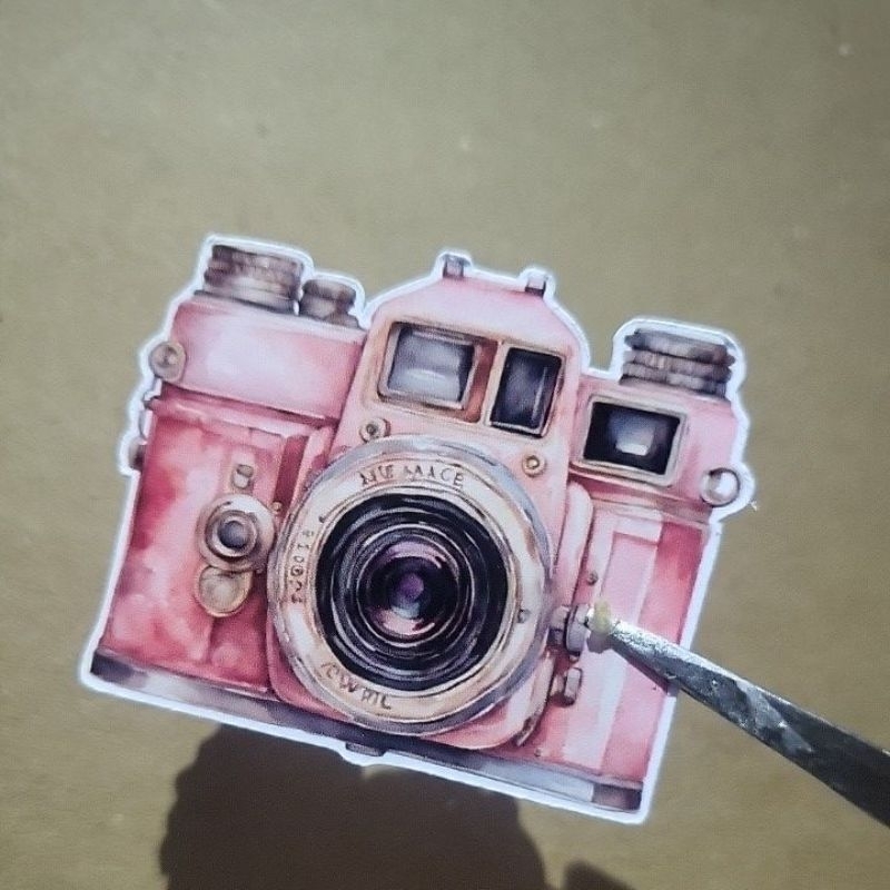 

20pcs shabby chic stickers camera