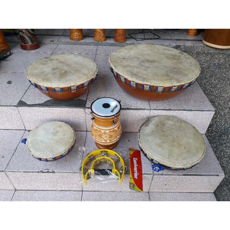 alat musik terbangan paseuk, terbangan buhun (fulset) terbangan sholawatan asli sunda bonus tabla, b