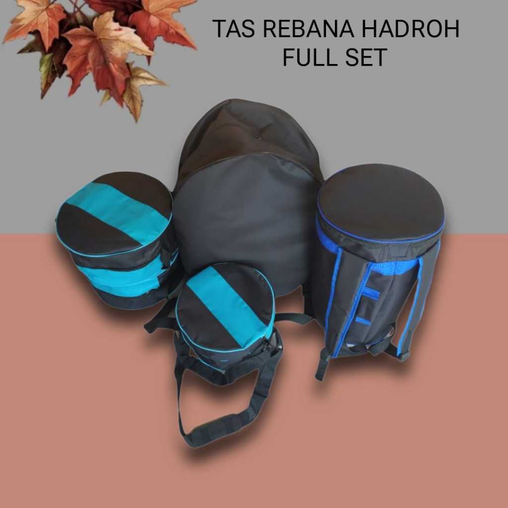 Tas Hadroh Full Set Busa Terbangan Rebana Komplit