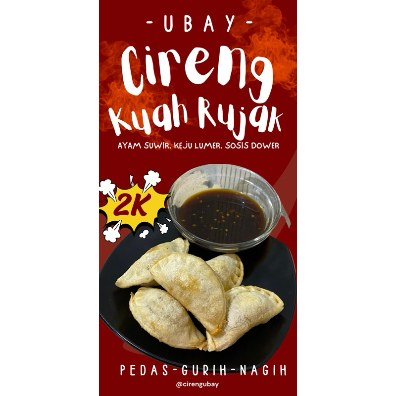 

Cireng Kuah Rujak
