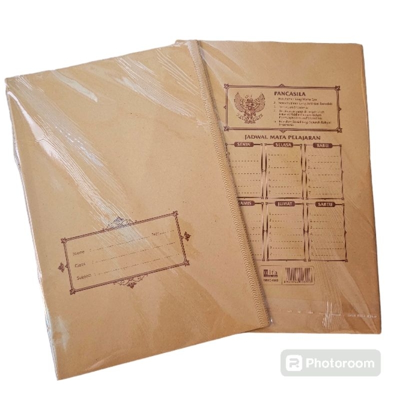 

Sampul kertas coklat polos isi 20