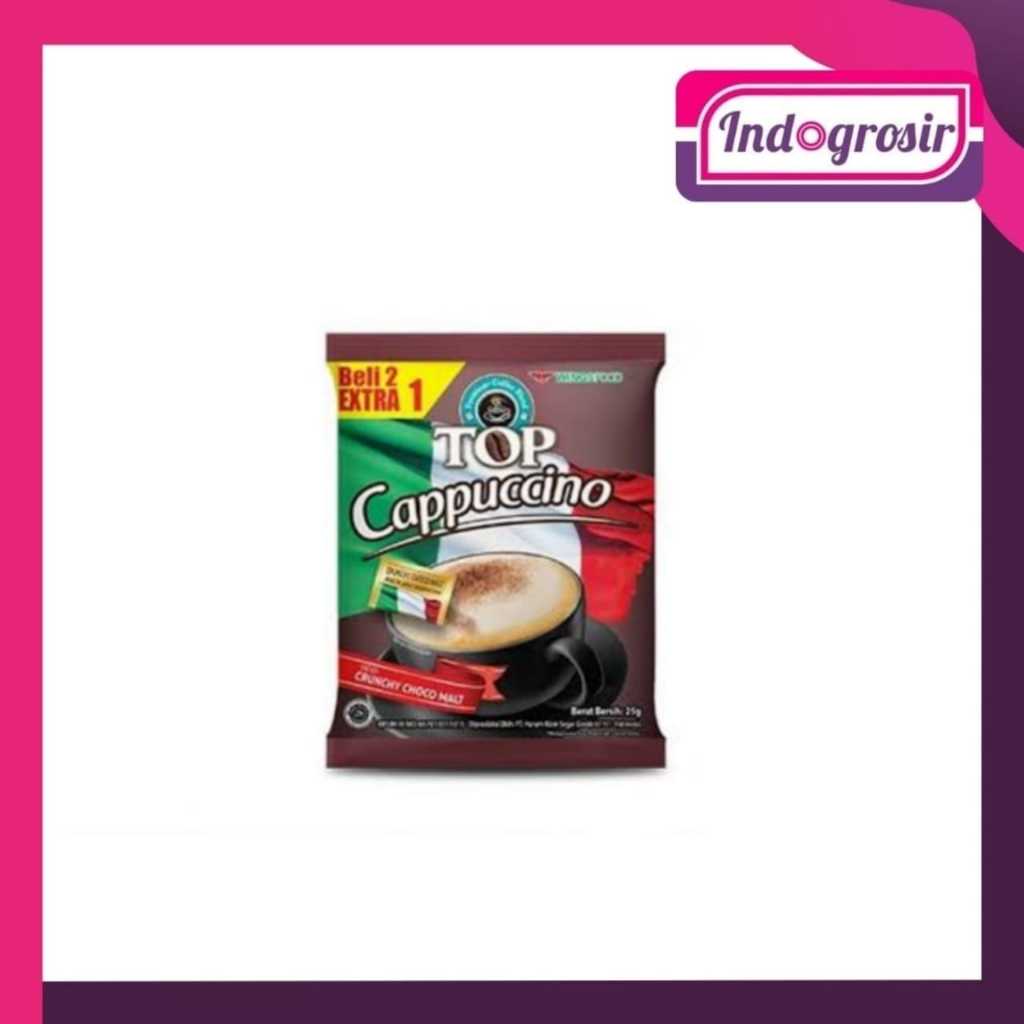 

TOP COFFE CAPPUCINO 25G SACHET/TOP KOPI CAPUCINO RENTENG/PROMO