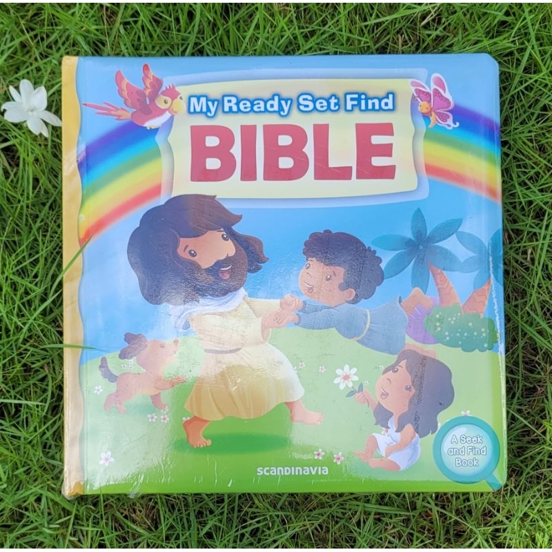 My Ready Set Find Bible Kisah Alkitab Bersiap Mulai Temukan Cerita Board Book Toddler Baby Bayi Bati
