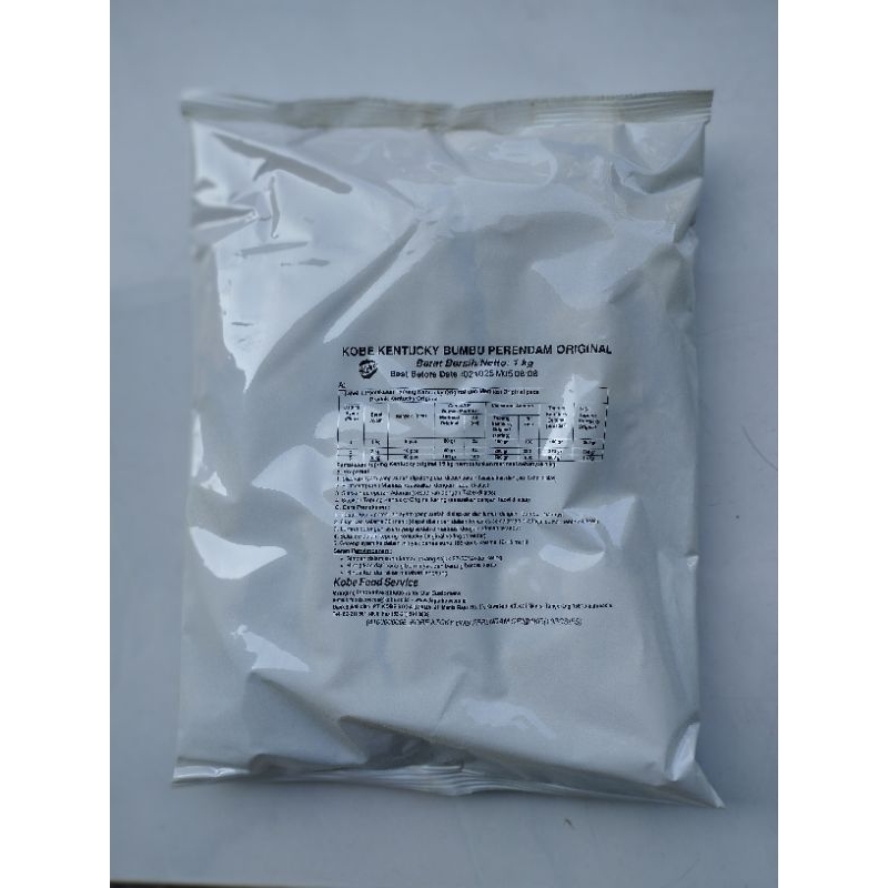 

KOBE BUMBU PERENDAM ORIGINAL KENTUCKY 1 KG | marinasi original KFC