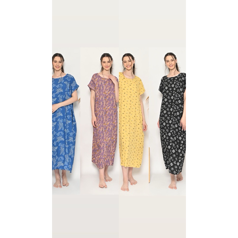 Daster Rayon Habel Semata Kaki MOTIF bulan SEPTEMBER | Daster Habel | Daster Csl