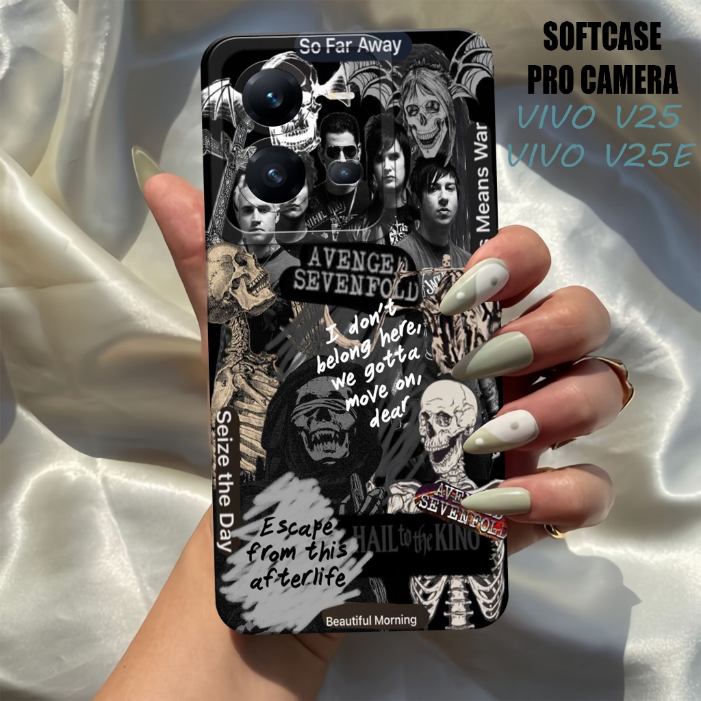 Case VIVO  V25-V25E - VIVO  V25-V25E Terbaru - Softcase  VIVO V25-V25E   - Softcase Pro Camera - Cas