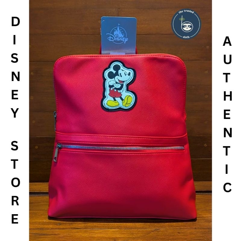 Disney Mickey Mouse Red Backpack