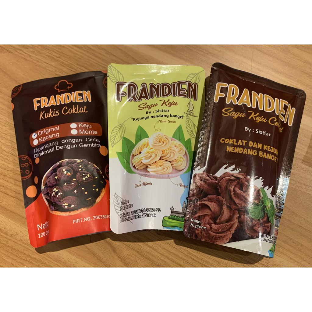 

FRANDIEN KUKIS SAGU KEJU COKLAT